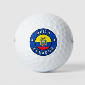 Quito Ecuador Golfball (Vorderseite)