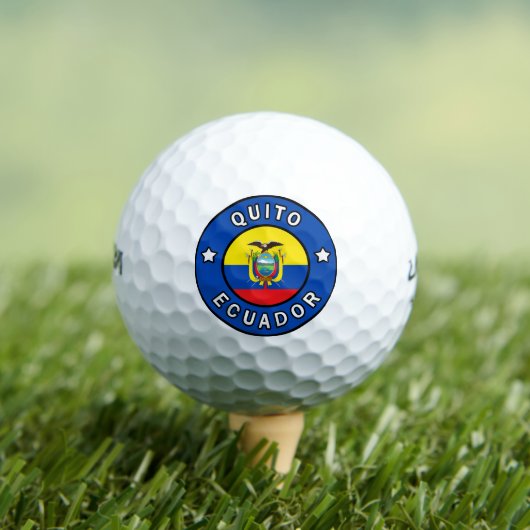 Quito Ecuador Golfball (Insitu T-Shirt)