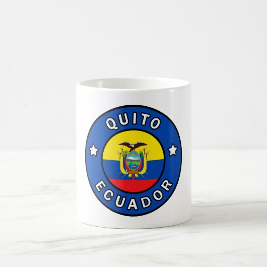 Quito Ecuador Kaffeetasse (Mittel)