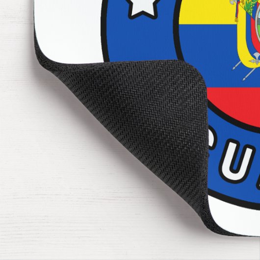 Quito Ecuador Mousepad (Ecke)