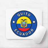 Quito Ecuador Mousepad (Mit Mouse)