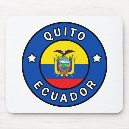 Quito Ecuador Mousepad (Vorne)