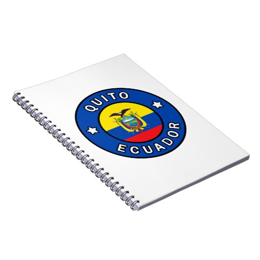 Quito Ecuador Notizblock (Rechte Seite)