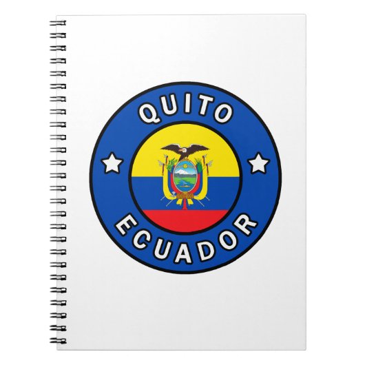 Quito Ecuador Notizblock (Vorderseite)