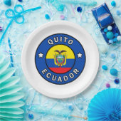 Quito Ecuador Pappteller (Party)