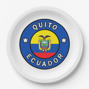 Quito Ecuador Pappteller