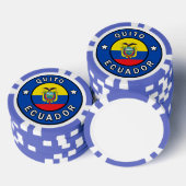 Quito Ecuador Pokerchips (Stapel)