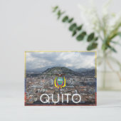 Quito - Ecuador Postkarte (Stehend Vorderseite)