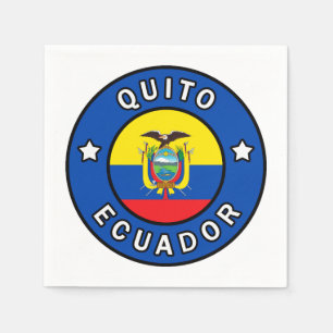 Quito Ecuador Serviette