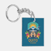 Quito Ecuador Südamerika Schlüsselanhänger (Vorderseite links)