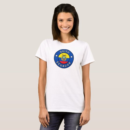 Quito Ecuador T-Shirt (Vorne ganz)