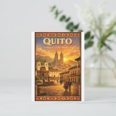QUITO – Heart of the Andes Postkarte (Stehend Vorderseite)