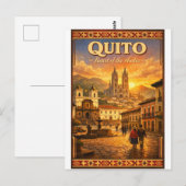 QUITO – Herz der Anden Postkarte (Vorne/Hinten)
