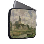 Quittebeuf, 1893 (Öl auf Leinwand) Laptopschutzhülle (Vorne Rechts)