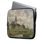 Quittebeuf, 1893 (Öl auf Leinwand) Laptopschutzhülle (Vorderseite Links)