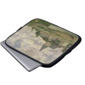 Quittebeuf, 1893 (Öl auf Leinwand) Laptopschutzhülle (Vorne Knopf)