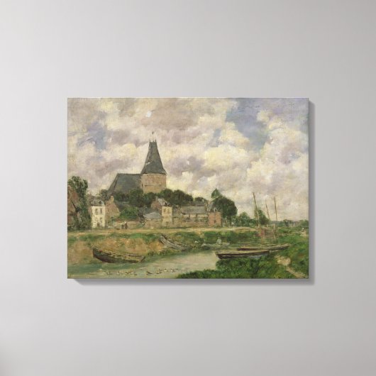 Quittebeuf, 1893 (Öl/Canvas) Leinwanddruck (Vorderseite)