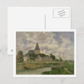 Quittebeuf, 1893 (Öl/Canvas) Postkarte (Vorne/Hinten)