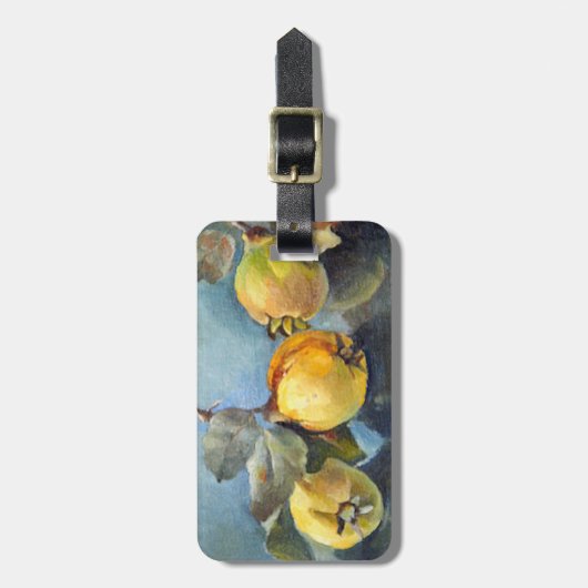 Quitten 2011 gepäckanhänger (Vorderseite vertikal)