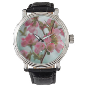 Quitten-Blüten Armbanduhr