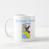 Quittin Zeit! - Steven-Schieferdecker Kaffeetasse (Links)