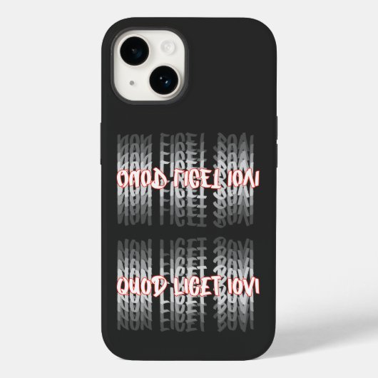 Quittung iovi.b Case-Mate iPhone hülle (Rückseite)