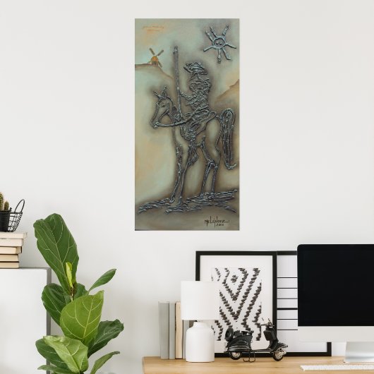 Quixote Poster (Heimbüro)
