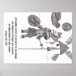 Quixote über Freundschaft Poster