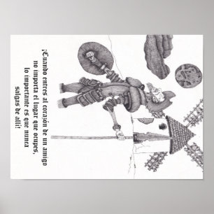 Quixote über Freundschaft Poster