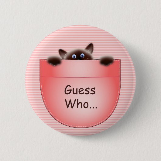 Quiz: Katze Button (Vorderseite)