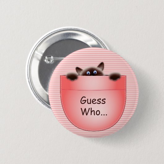 Quiz: Katze Button (Vorne & Hinten)