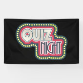 Quiz Night Trivia Party Banner (Horizontal)