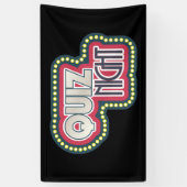 Quiz Night Trivia Party Banner (Vertikal)