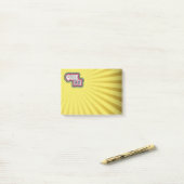 Quiz Night Trivia Party Post-it Klebezettel (Auf Schreibtisch)