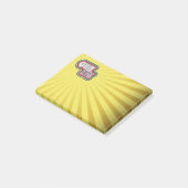 Quiz Night Trivia Party Post-it Klebezettel (angewinkelt)