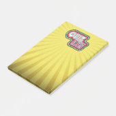 Quiz Night Trivia Party Post-it Klebezettel (angewinkelt)