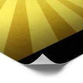 Quiz Night Trivia Party Poster (Ecke)