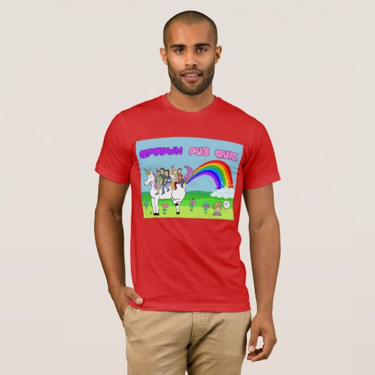 Quizicorn T-Shirt (Vorne ganz)