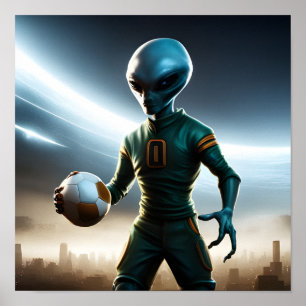 Quizzara Blitzwing Print Poster