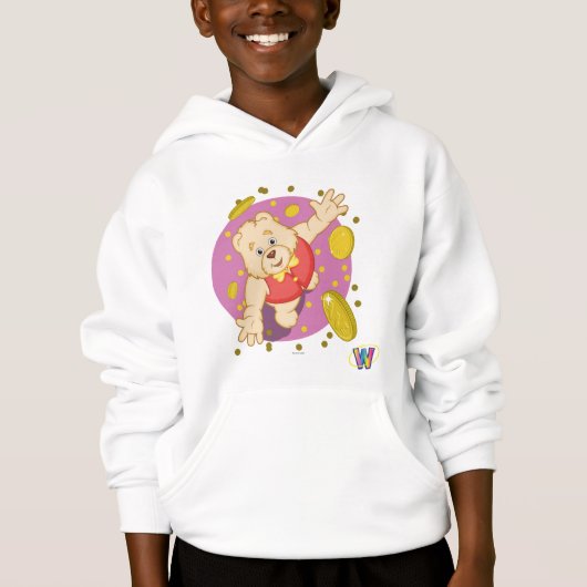 Quizzy Bär Hoodie (Vorderseite)