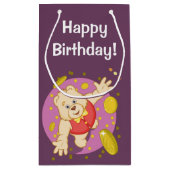 Quizzy Bär Kleine Geschenktüte (Rückseite)