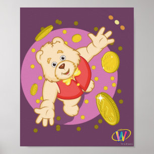 Quizzy Bear Poster