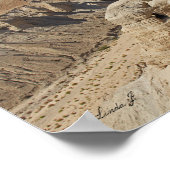 Qumran Höhle Israel Canvas Print Poster (Ecke)