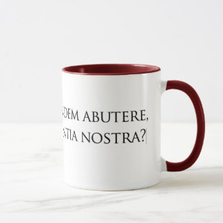 Quo usque, Olector? Tasse