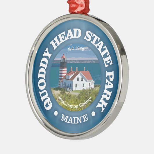Quoddy Head SP Ornament Aus Metall (Links)
