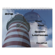 Quoddy Leuchtturm-Kalender 2016