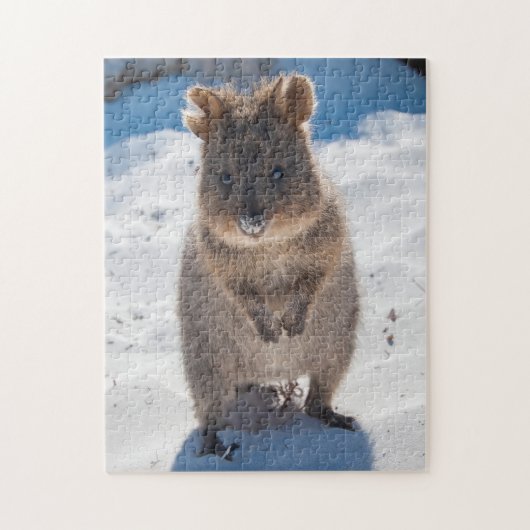Quokka am Strand, 252 Stück Puzzle (Vertikal)