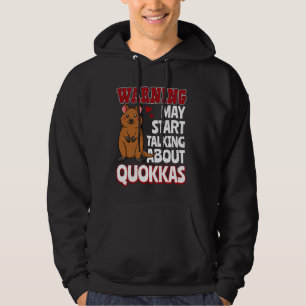 Quokka Animals Funny Australian Niedlich Pet Hoodie