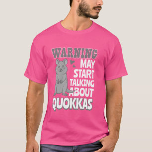 Quokka Animals Funny Australian Niedlich Pet T-Shirt