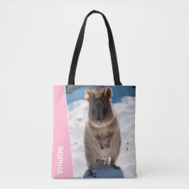 Quokka Australia Cute Animal on the Beach Photo Tasche